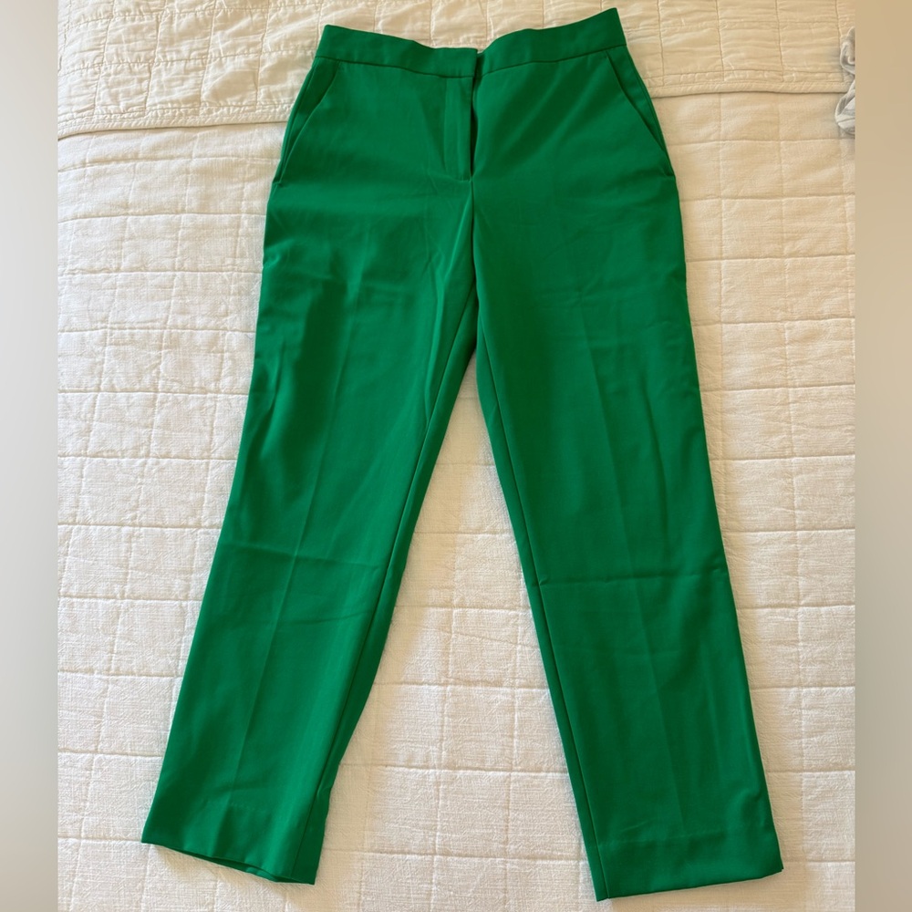Zara Green Women's Pants